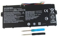 Shareway AC15A3J Replacement Laptop Battery for Acer Chromebook C738T 11 C735 CB3-131 R11 CB5-132T CB5-132T-C8KL Compatible P/N: AC15A8J KT.00303.017 [10.8V 3490mAh] - 12 Months Warranty!
