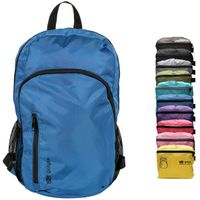 Golyte Ultralight Packable Travel Hiking Backpack Daypack Royal Blue Expandable Padded Straps