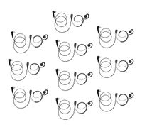 10 Pack BOMMEOW BSE15-M1A C Shape Earpiece Swivel Earhanger for Motorola Mototrbo CLS1410 XT460 DLR1020 Bearcom