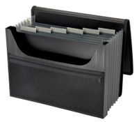 Globe-Weis/Pendaflex 7-Pocket Poly Portfolio File, 9.5 x 13 Inches, Letter Size, Color May Vary (27899)