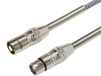 AmazonBasics 3 Pin Microphone Cable - 10 Feet, Silver