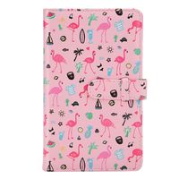 Sunmns Wallet PU Leather Photo Album for Fujifilm Instax Mini 9 8 90 8+ 26 7s Instant Camera Film, Polaroid Snap Zip Z2300 PIC-300 Film (Pink)