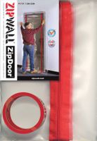 ZipWall ZipDoor Standard Door Kit for Dust Containment, ZDS
