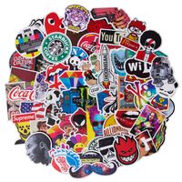Roberly Stickers 100pcs Waterproof Vinyl Stickers Water Bottles Laptop Stickers Cars Motorbikes Bicycle Skateboard Luggage Phone Ipad Graffiti Decals