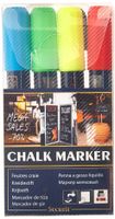 Deflecto Wet-Erase Markers, Assorted Colors (SMA510-V4)