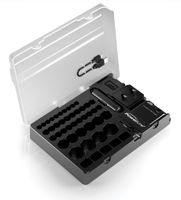 PowerLine 90347 Battery Storage Center with Tester, Flashlight and Emergency USB Charger