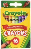 Crayola Crayons, School Supplies, Assorted Colors, 16 Count