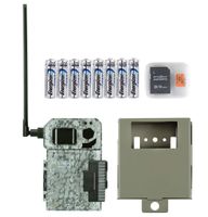 Spypoint Link Micro 4G Cellular Trail Camera with Batteries, Micro SD Card, and Steel Security Box (AT&T (USA Nationwide))