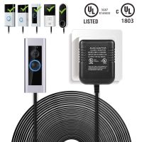 EEEKit Power Adapter, 20 Feet Video Doorbell Power Supply for Ring Video Doorbell 2 / Ring Video Doorbell Pro, Long Cable Power Supply Battery Charger