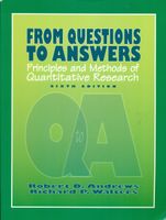 FROM QUESTIONS TO ANSWERS-W/CD