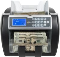 Royal Sovereign High Variable Speed Money Counting Machine, with UV, MG, IR Counterfeit Bill Detector & Front Loader (RBC-5000)