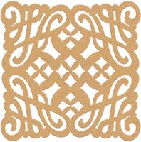 The Board Dudes 14" x 14" Designer Die Cut Cork Tile (CYL45)
