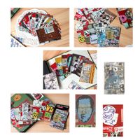 20PCS Graffiti Poster Pattern Films Stickers for FujiFilm Instax Mini 8 7S 25 50S