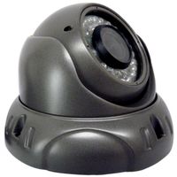 Professional 700 TVL High Resolution Black CCTV Dome Day/Night Vision, Infrar...