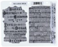 Stampers Anonymous CMS358 ClingStamp TH Music & Advert