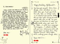 Quiplip Handwritten Yours Truly Birthday Cards, 6-Pack (YT04166PCK)