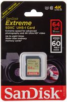 Sandisk SDSDRX3-064G-A21 Extreme SDXC UHS-I Card