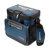 Arctic Zone Titan Deep Freeze 16 Can Zipperless Cooler, Blue