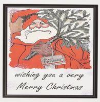 3dRose Christmas Wishes - santa claus, xmas, vintage, merry christmas, nostalgic, holiday - Greeting Cards, 6 x 6 inches, set of 12 (gc_47076_2)