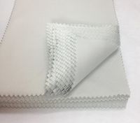 25pcs Microfiber Cleaning Cloth (Light Grey), 4"x6", for Eyeglasses, SmartPhone, iPhone, iPad, Watches, Jewelry etc...