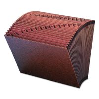Smead TUFF Expanding File, 31 Pockets, Daily (1-31), Letter Size, Redrope (70467)