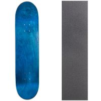 Cal 7 Blank Skateboard Deck with Grip Tape | 7.75, 8.0 and 8.25 Inch | Maple Board for Skating (8.25 inch, Blue)
