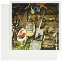 3dRose Fishing village home, Homer, Alaska - US02 JGI0035 - Jerry Ginsberg - Greeting Cards, 6 x 6 inches, set of 12 (gc_87514_2)