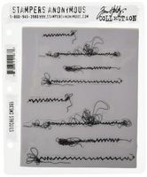 Stampers Anonymous CMS365 ClngStp THoltz Stitches, None