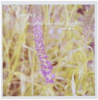 3dRose Vintage Purple Flower Grief Quote Flowers Sympathy - Greeting Cards, 6 x 6 inches, set of 12 (gc_29440_2)