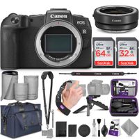 Canon EOS RP Mirrorless Digital Camera Body + Canon EF-EOS R Mount Adapter with Altura Photo Complete Accessory and Travel Bundle