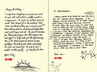 Quiplip Handwritten Yours Truly Birthday Cards, 6-Pack (YT01046PCK)