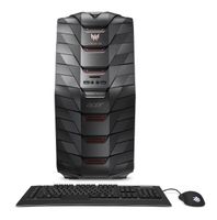 Acer Predator Desktop, Intel Core i7, GeForce GTX 1080, 16GB DDR4, 256GB SSD, 2TB HDD, Win 10, AG6-710-70016 (Renewed)
