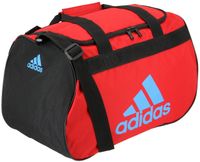 adidas Diablo Small Duffel BagScarlet/Black/Shock CyanSmall