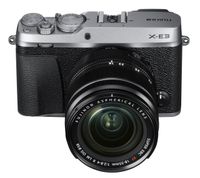 Fujifilm X-E3 Mirrorless Digital Camera w/XF18-55mm Lens Kit - Silver (Renewed)