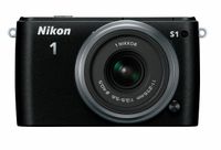 Nikon 1 S1 10.1 MP HD Digital Camera with 11-27.5mm VR 1 NIKKOR Lens (Black)