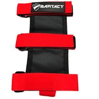Bartact TAOFEH - Roll Bar Fire Extinguisher Holder steel brackets ABC (Red)