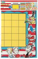 Eureka Classroom Supplies Back to School Dr. Seuss Teacher Calendar Bulletin Board Set, 122 pcs