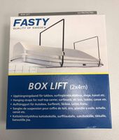 Fasty - Box Lift Straps/Garage Storage Lift/Cargo Lift - 2 Straps - 12' Long, 1" Wide - OSHA 100 lb - Strength 300 lb