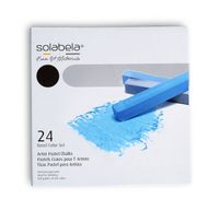 Solabela Basel Artist Pastel Chalks, Set of 24 Unique Colors
