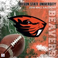 Turner Oregon State Beavers 2016 Team Wall Calendar, September 2015 - December 2016, 12 x 12" (8011815)