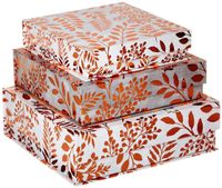 Punch Studio Nested Box Set with Copper Lilac & Sage (43812N)