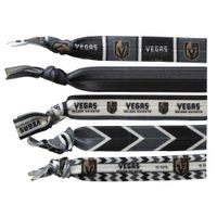 Littlearth NHL Vegas Golden Knights Knotted Hair Tie