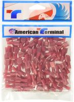 American Terminal E-FFR250N-100 22/18-Gauge Economy Nylon Fully-Insulated Female Quick Disconnects