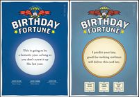Quiplip Misfortune Birthday 6) Greeting Cards
