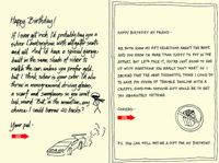 Quiplip Handwritten Yours Truly Birthday Cards, 6-Pack (YT06126PCK)