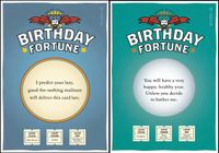 Quiplip Misfortune Birthday 6) Greeting Cards