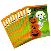 Hallmark Halloween Cards, Skeleton (10 cards with Envelopes)
