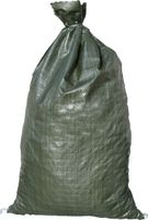 Sandbaggy 5 Green Sandbags - 14" x 26" Empty - Sandbags for Flooding - Sand Bag - Flood Water Barrier - Water Curb - Tent Sandbags - Store Bags