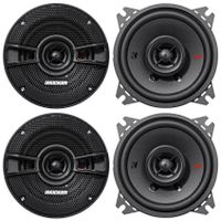 (4) Kicker 44KSC404 KSC404 4" 300 Watt 2-Way Car Stereo Speakers KSC40