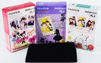 Alice in Wonderland, Disney Pooh and Mickey instax mini films for Fuji instant mini cameras set of 3 packs x 30 photos